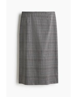 H&M Jupe Crayon - Gris