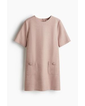 H&M Robe Avec Poches - Rose