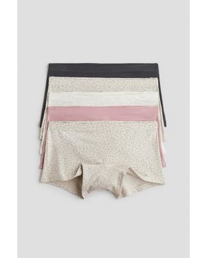 H&M Lot De 5 Boxers En Coton - Multicolore