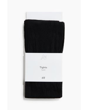 H&M Collant À Motif - Noir