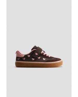 H&M Sneakers Barefoot - Marron