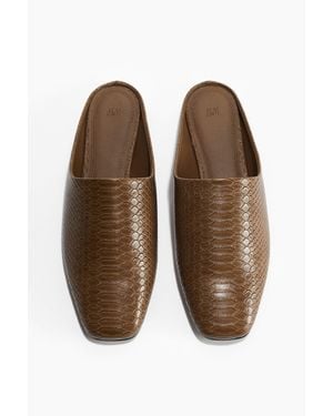 H&M Mules - Marron