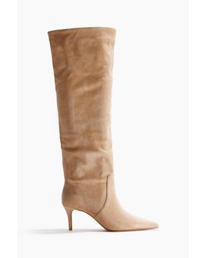 H&M Bottes De Hauteur Genou - Marron
