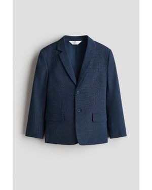 H&M Veste En Lin Mélangé - Bleu