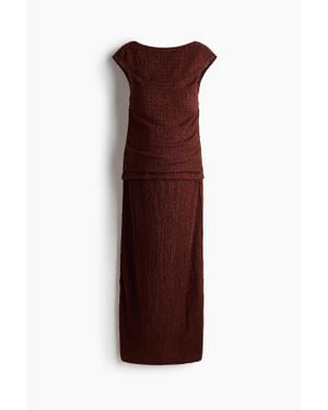 H&M Mama Ensemble 2 Pièces En Jersey Texturé - Violet