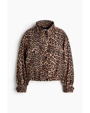 H&M Veste À Effet Boule - Marron