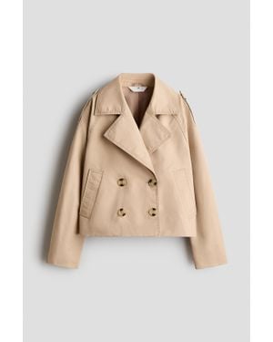 H&M Trench-Coat Court - Neutre