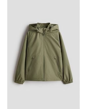 H&M Veste Softshell Déperlante - Vert