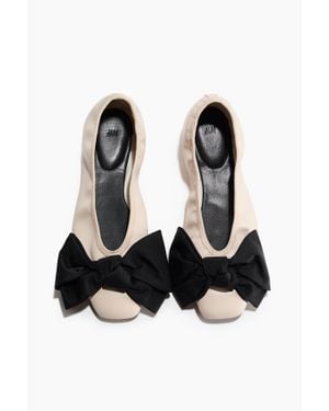H&M Ballerines Avec Naud - Noir