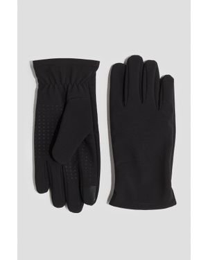 H&M Gants Tactiles Déperlants - Noir