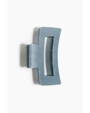 H&M Pince À Cheveux Veloutée - Bleu