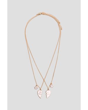 H&M Lot De 2 Colliers De L'Amitié - Blanc