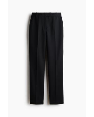 H&M Pantalon chic en laine mélangée - Noir