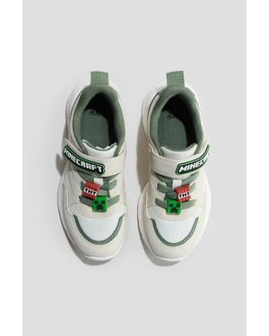 H&M Sneakers Imprimées - Métallisé