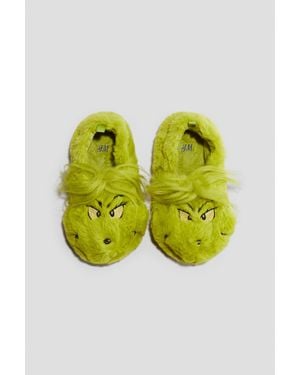 H&M Chaussons Souples - Vert