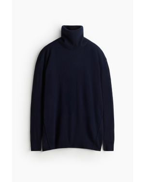 H&M Pull en cachemire mélangé - Bleu