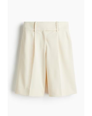 H&M Short Bermuda en jersey - Blanc