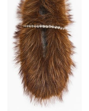 H&M Chaussons Ornementés - Marron