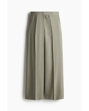 H&M Pantalon Large - Vert