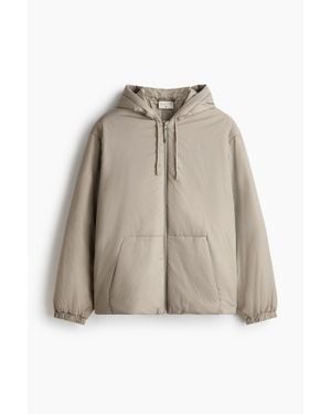 H&M Veste Matelassée Coupe-Vent Et Déperlante - Neutre