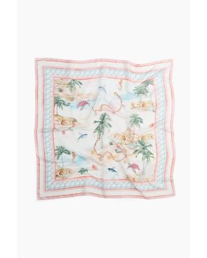 H&M Foulard À Motif - Blanc