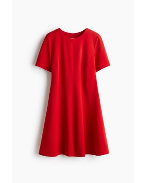 H&M Robe en romanite - Rouge