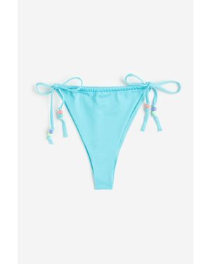 H&M Bas De Maillot Brazilian - Bleu