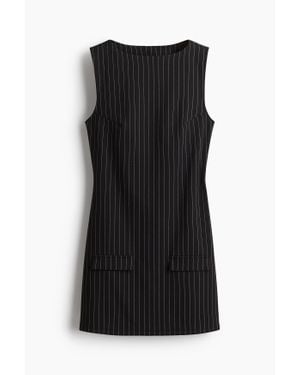 H&M Robe sans manches en jersey - Noir
