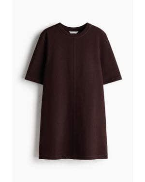 H&M Robe T-shirt en coton - Multicolore