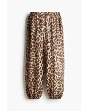 H&M Pantalon à jambes ballon - Neutre