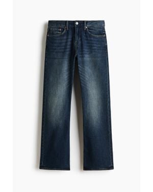 H&M Slim Bootcut Jeans - Bleu