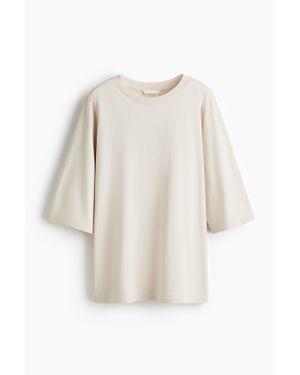 H&M T-Shirt Oversize - Blanc