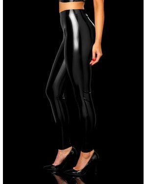 Honey Birdette Latex 2.0 Leggings - Black