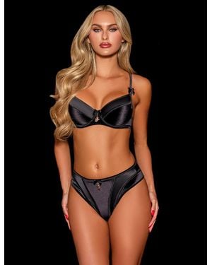 Honey Birdette Honey Bunny Bra - Black