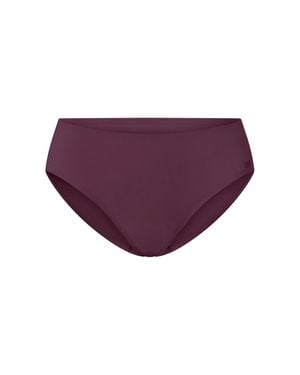 Honeylove Softform Cotton Mid-Rise Brief Underwear For - Purple