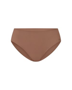 Honeylove Softform Cotton Mid-Rise Brief Underwear For - Brown