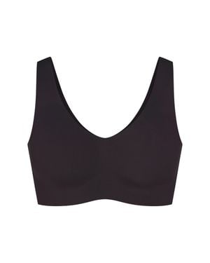 Honeylove Softform V-Neck Bra - Black