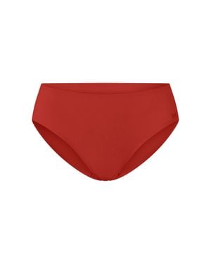 Honeylove Softform Cotton Mid-Rise Brief Underwear For - Red