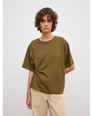 House of Dagmar Knot T-Shirt - Green