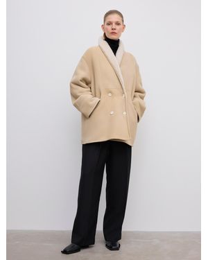 House of Dagmar Db Shearling Jacket - Natural
