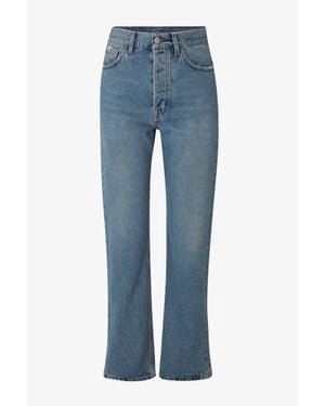 House of Dagmar Straight Leg Denim - Blue