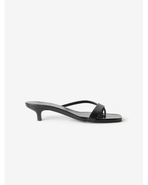House of Dagmar Heeled Sandal - Black