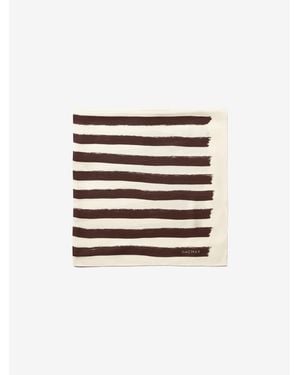 House of Dagmar Small Silk Scarf - Black