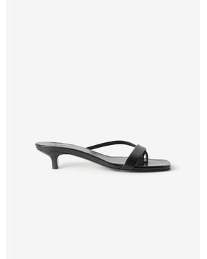 House of Dagmar Heeled Sandal - Black