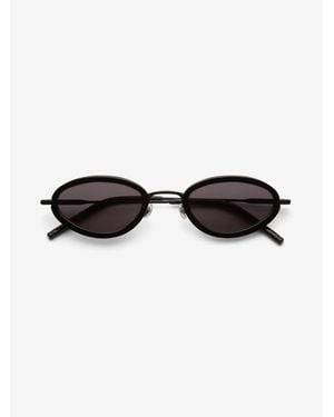 House of Dagmar Oval Sunglasses - Black