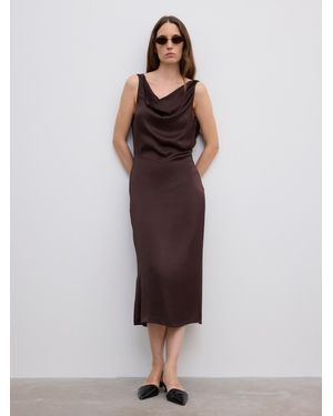 House of Dagmar Waterfall Midi Dress - Multicolour