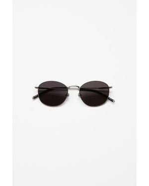 House of Dagmar Rounded Sunglasses - Black