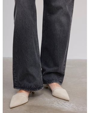 House of Dagmar Suede Slingback - Blue