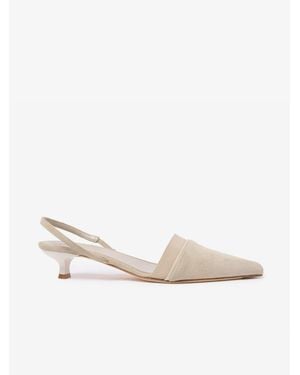 House of Dagmar Suede Slingback - Blue