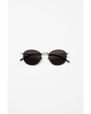 House of Dagmar Rounded Sunglasses - Black